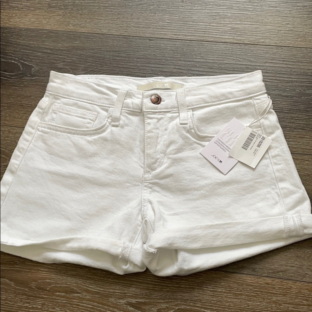 Joes jeans white shorts